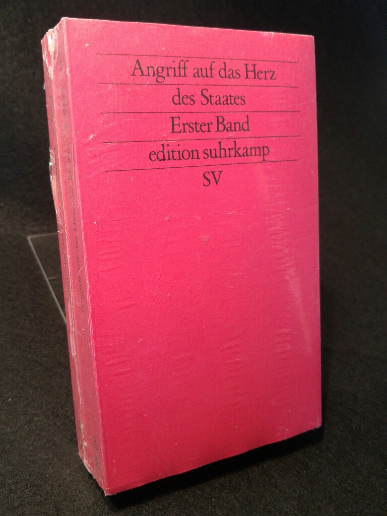 Angriff auf das Herz des Staates. Beide Bände [Neubuch] Soziale Entwicklung und Terrorismus - Moerings, Martin, Dieter Pass und Heinz Steinert