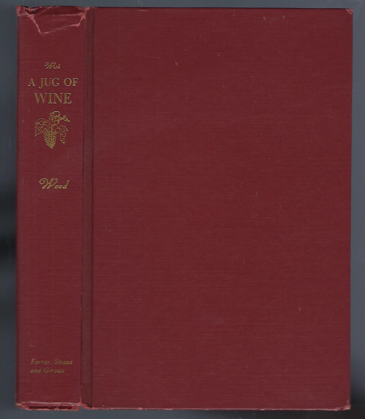 An Unusual Collection of Cooking Recipes With a Jug of Wine by Wood