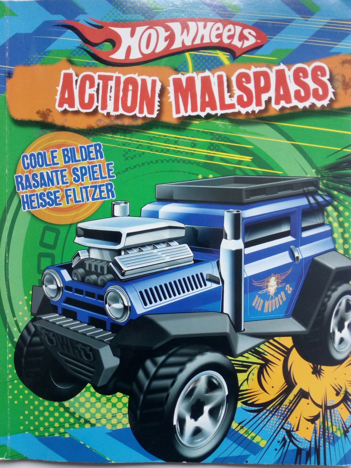 Hotwheels Action Malspaß