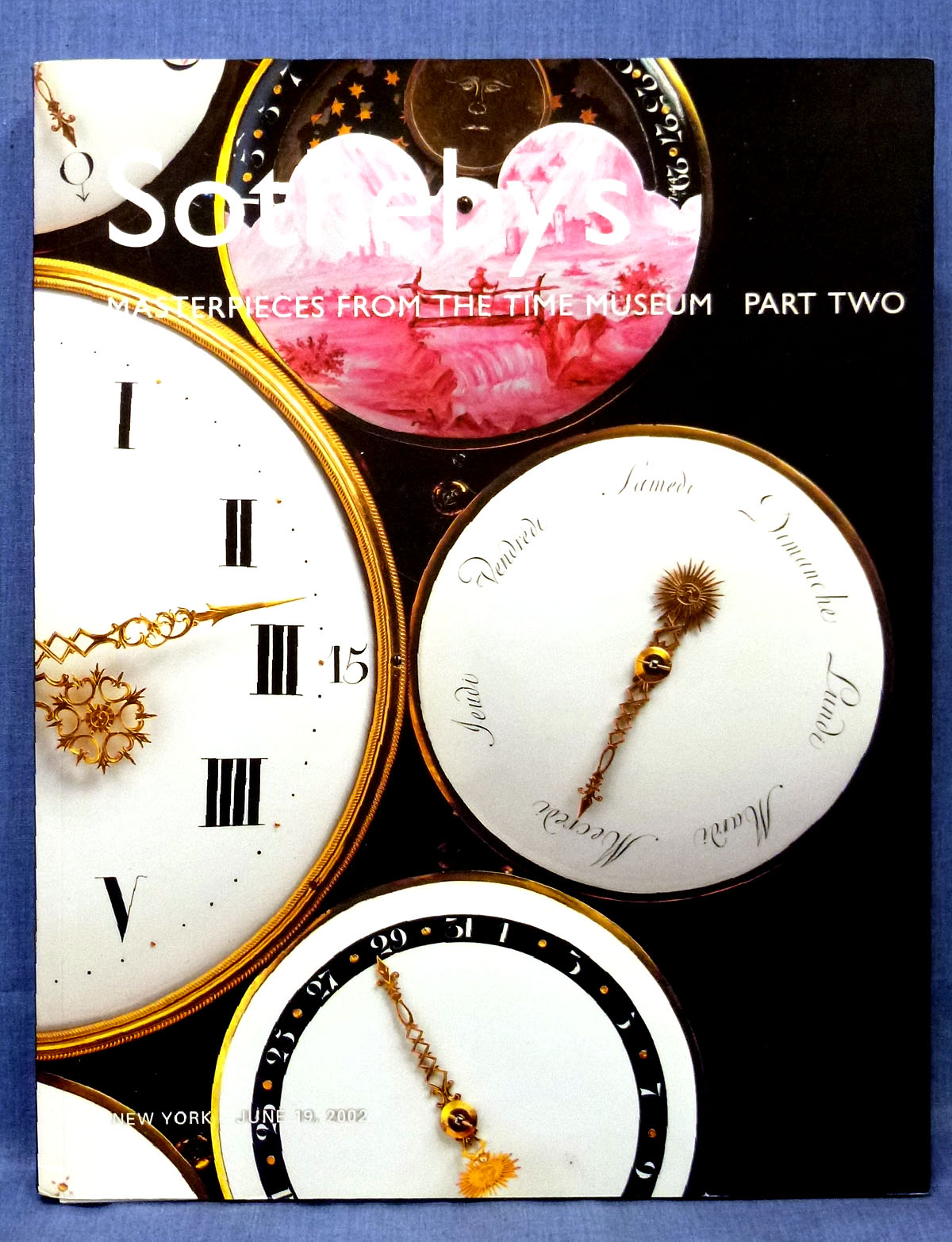 Sotheby's superb timepieces! 2002 MASTERPIECES FROM THE TIME MUSEUM PART 2 