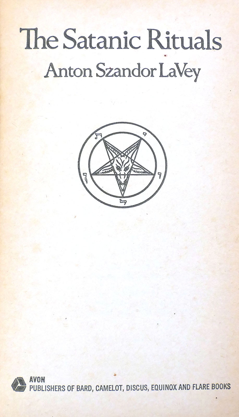 A biblia satanica anton lavey by Carlos Magnum Lima - Issuu