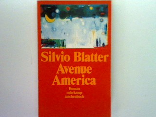 Avenue America - suhrkamp taschenbuch Band 2388 - Blatter, Silvio