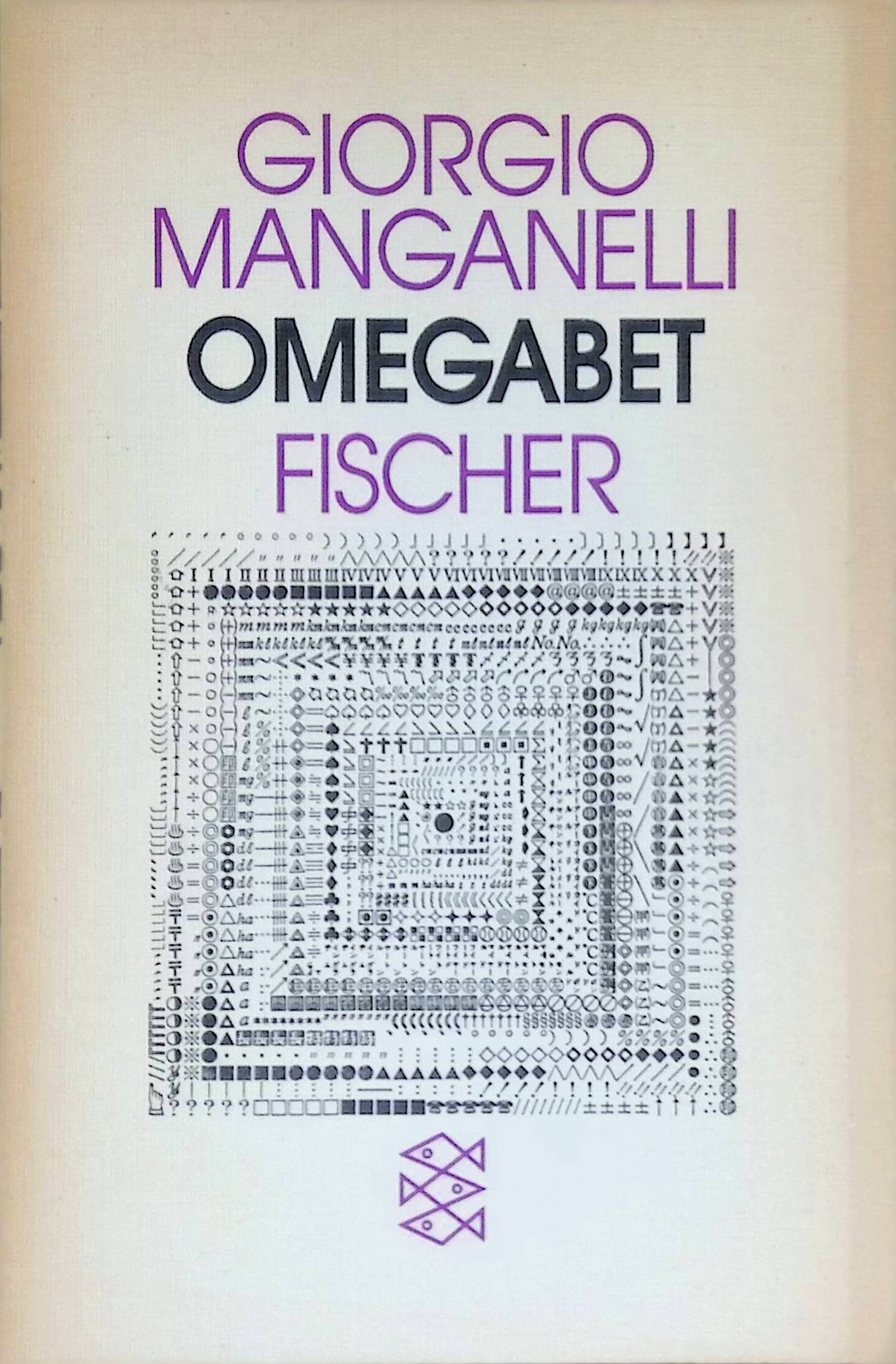 Omegabet. (Nr 9236) - Manganelli, Giorgio