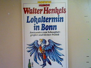 Lokaltermin in Bonn. Nr. 4859, - Henkels, Walter