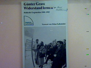 Widerstand lernen. Nr. 555, - Grass, Günter