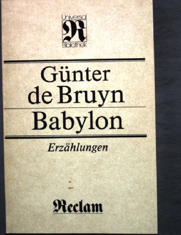 Babylon. Nr. 822 - Bruyn, Günter de