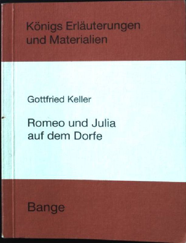 Erläuterungen zu Gottfried Keller 