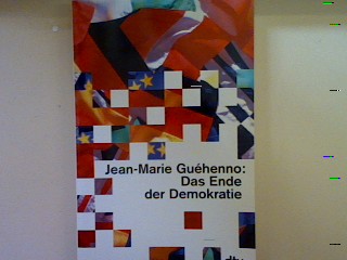 Das Ende der Demokratie. (Nr. 30554) - Guehenno, Jean-Marie