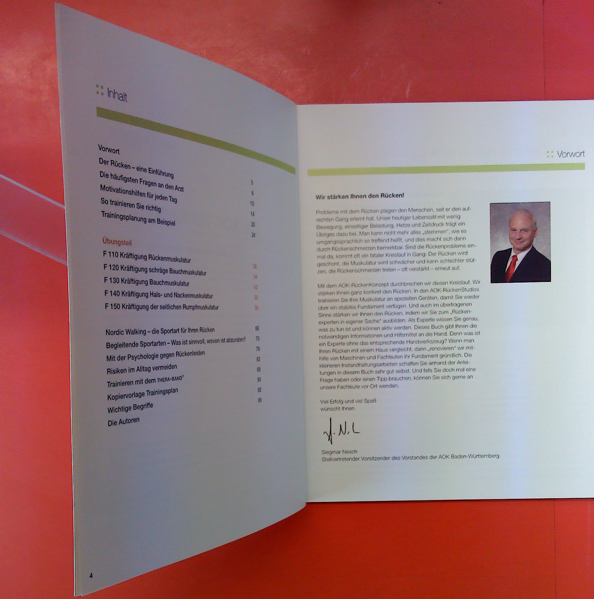 Ihr Begleitbuch für das AOK-Rücken-Konzept, wir stärken Ihnen den ...