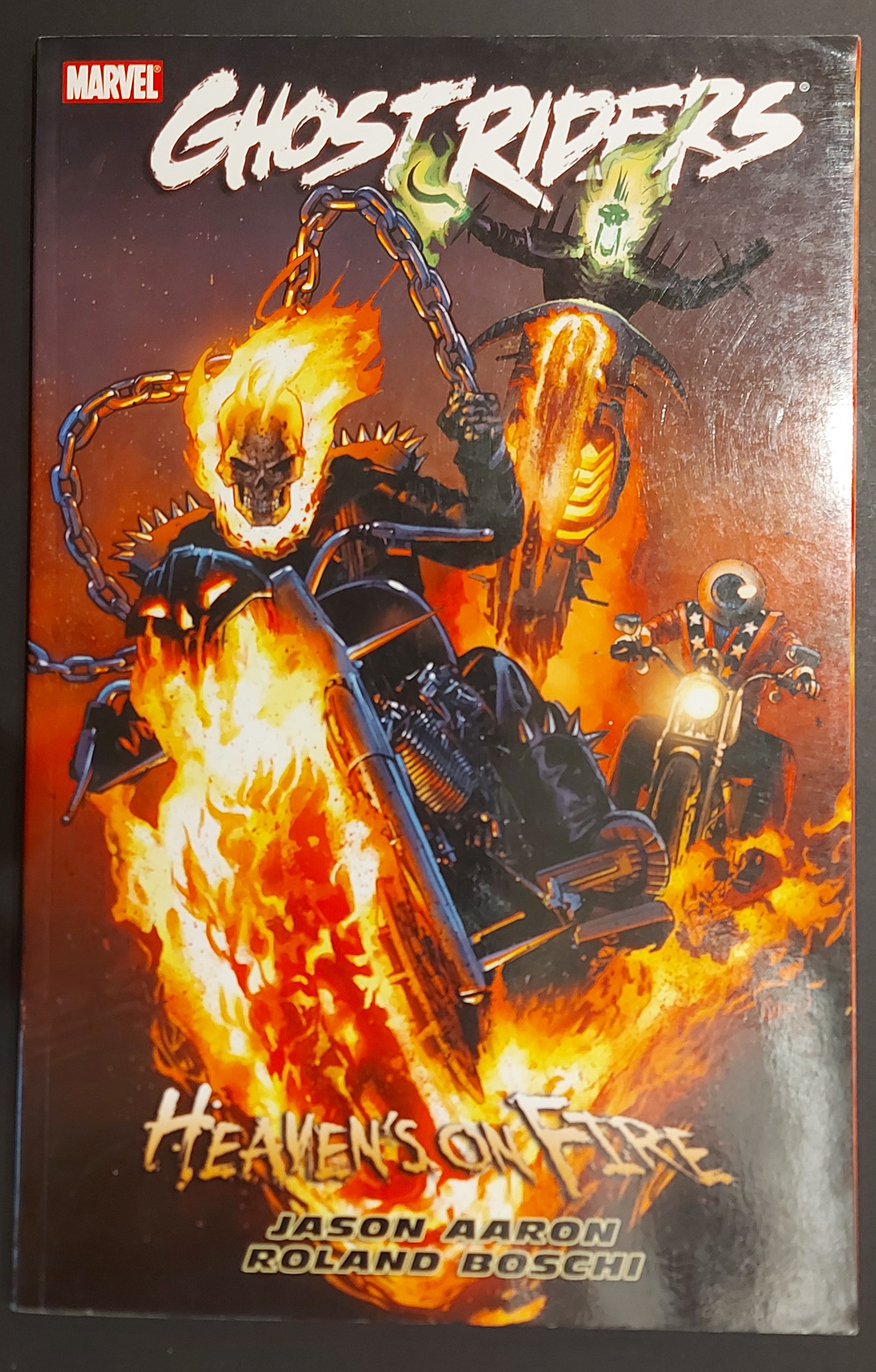 Ghost Riders: Heaven's On Fire by Aaron, Jason: Very Good Comic Book ...