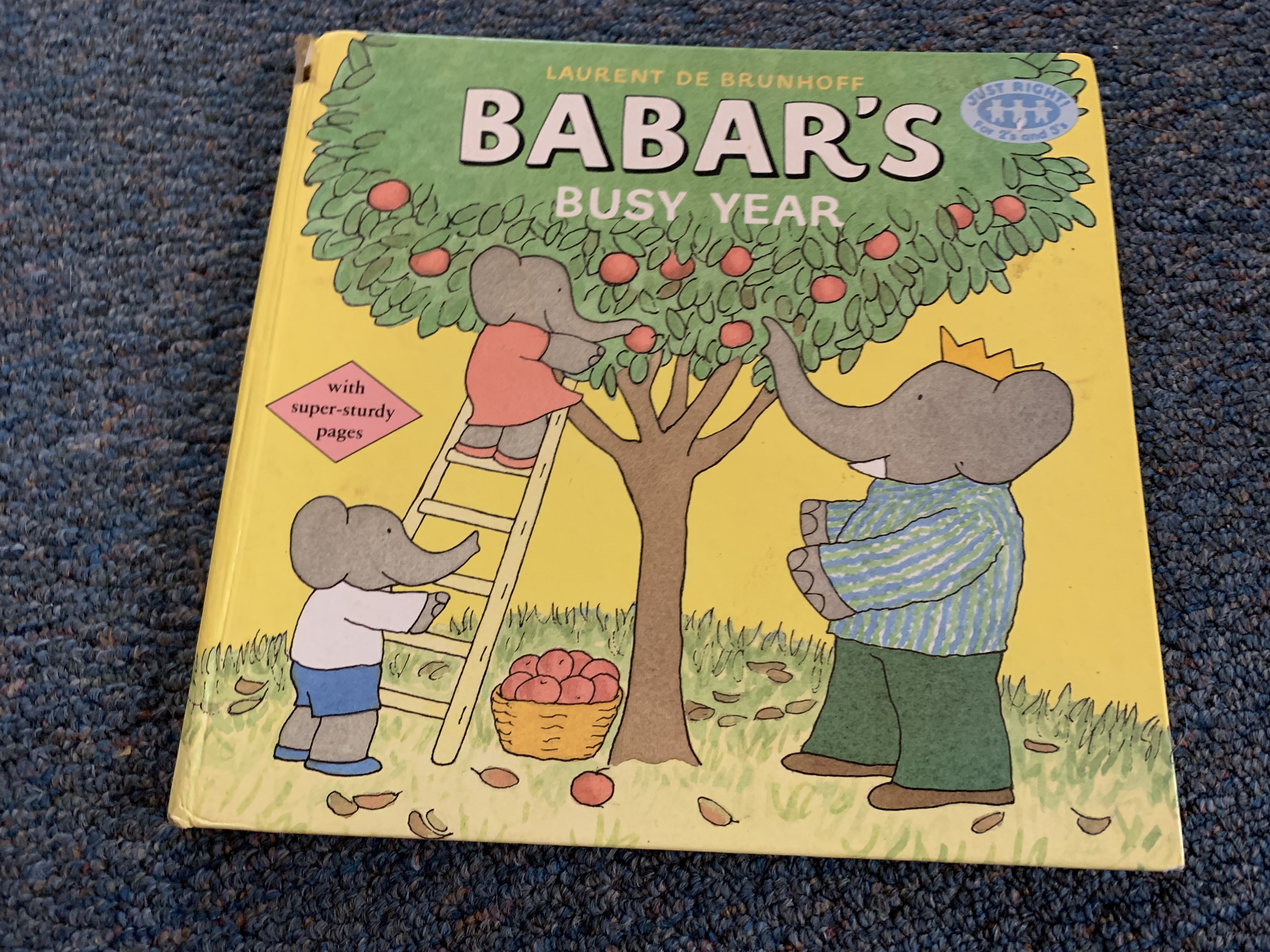 Babar's Busy Year (Just Right for 2's and 3's) - De Brunhoff, Laurent