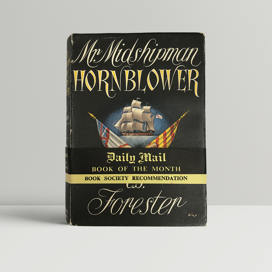 [First Edition] Mr Midshipman Hornblower - with the rare wrap-around band Forester, C S