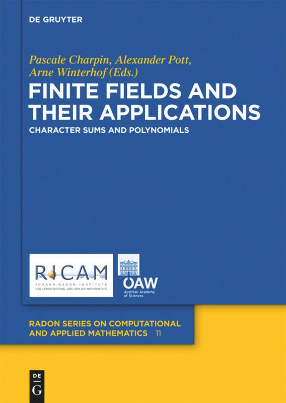 Finite Fields and Their Applications - Charpin, Pascale|Pott, Alexander|Winterhof, Arne