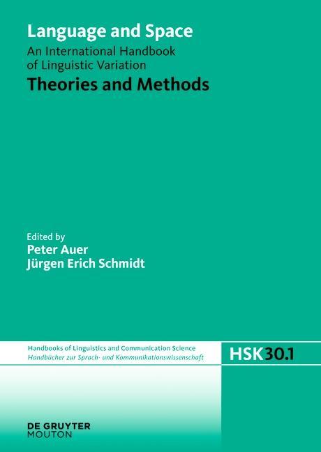 Language and Space 1. Theories and Methods - Schmidt, Jürgen E.|Auer, Peter