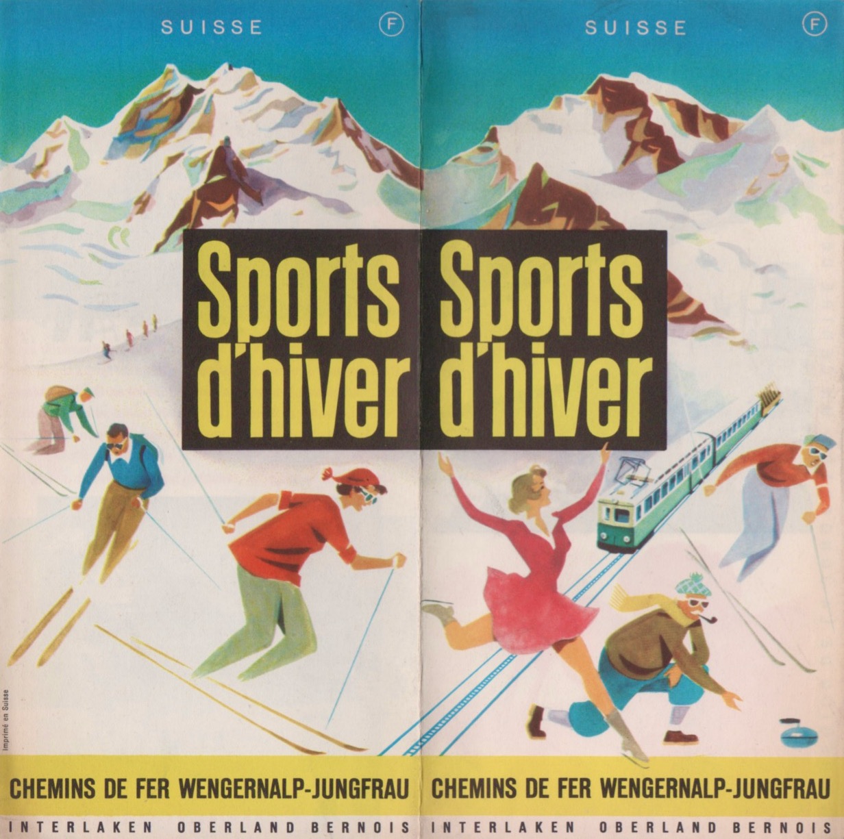 Vacanciers aux sports d'hiver - 9286