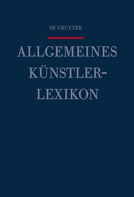 Allgemeines Künstlerlexikon (AKL) / Hammon - Hartung