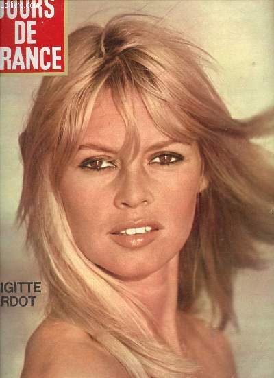 Jours de France n°585 29 janvier 1966 - Brigitte Bardot après l'Amérique - Saint Moritz la neige dorée - le tricot jours de france une robe d'après m