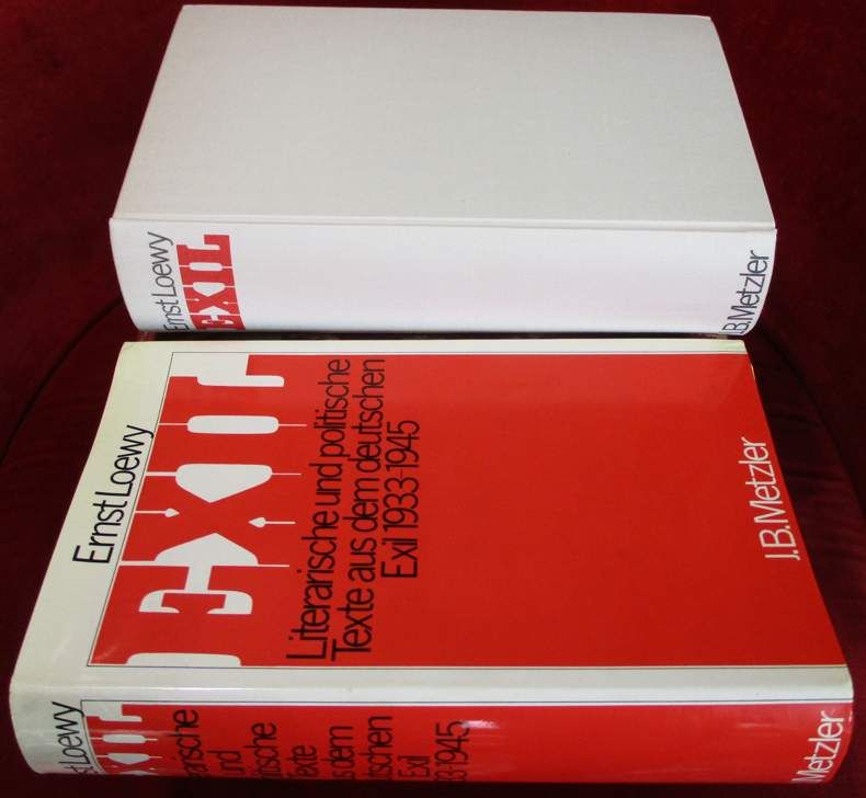 Exil. Literarische und politische Texte aus dem deutschen Exil 1933-1945. - Hrsg. von Ernst Loewy unter Mitarbeit von Brigitte Grimm, Helga Nagel und Felix Schneider.