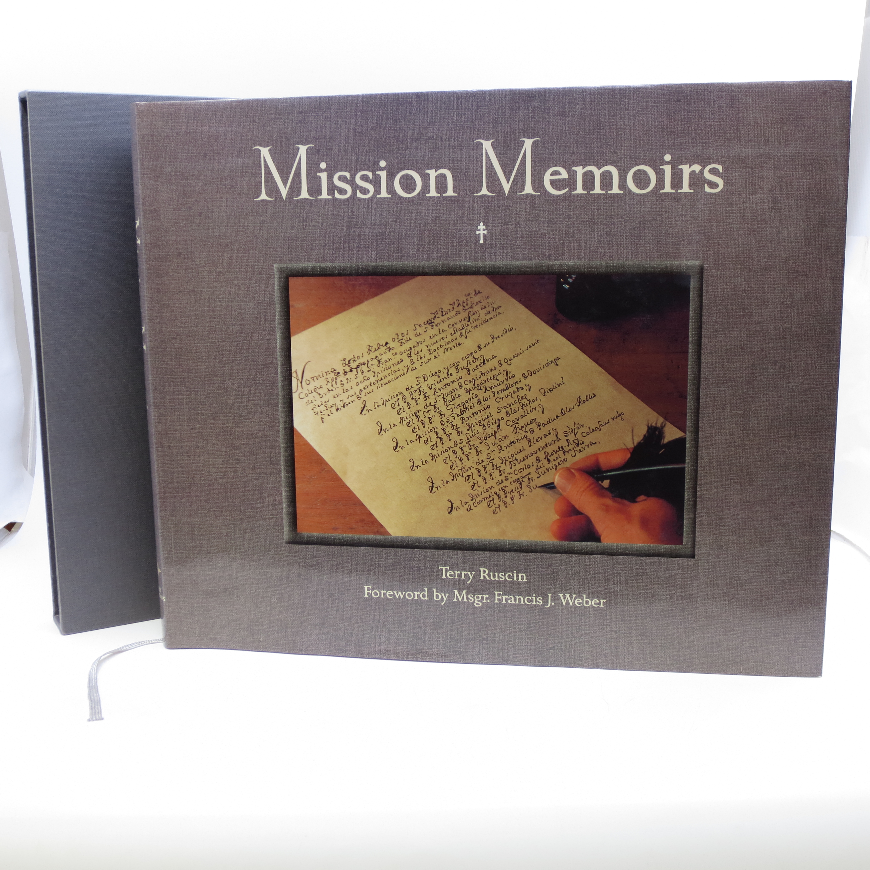 Mission Memoirs: A Collection of Photographs, Sketches & Reflections of California's Past (LIMITED, NUMBERED FIRST EDITION. FROM THE LIBRARY OF TERRY RUSCIN) - Terry Ruscin (Author); Sue Diaz (Francis J. Weber (Forward)