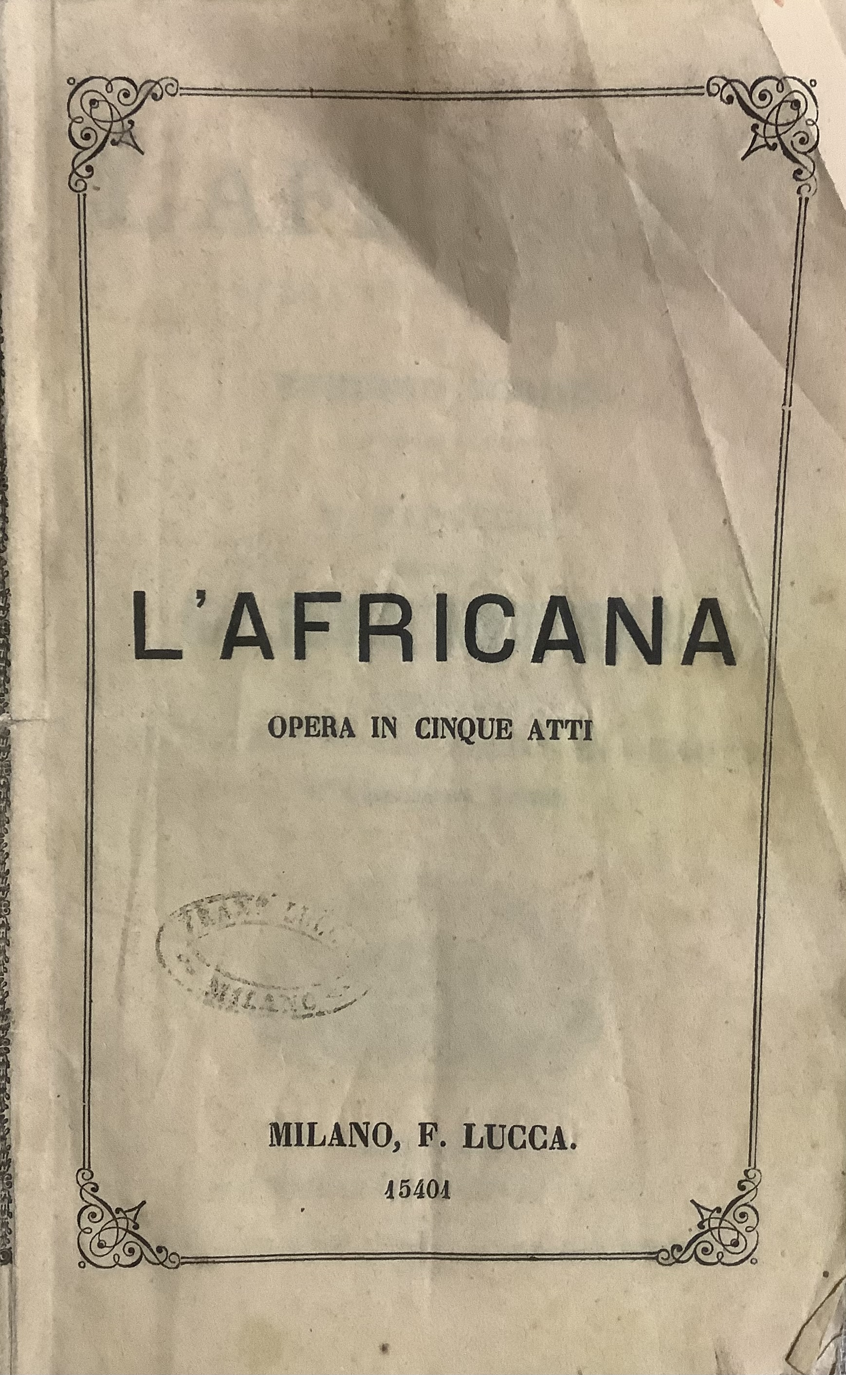 Abebooks L africana