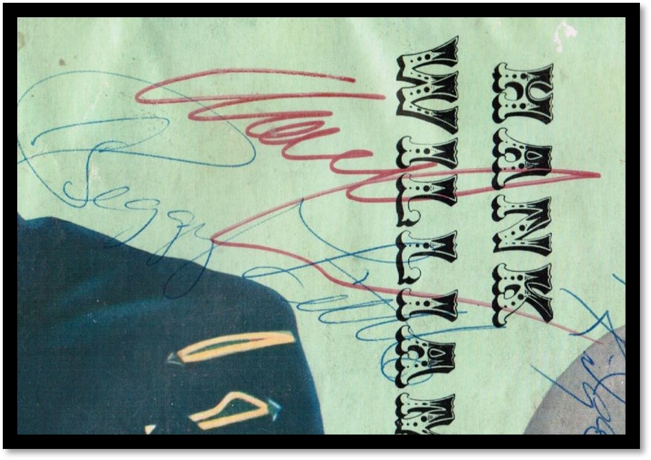 [Signed Program] Hank Williams: From Life to Legend von Rivers, Jerry ...
