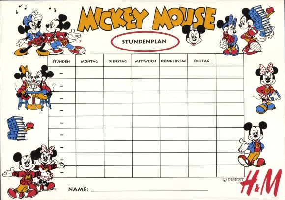 H and m clearance disney