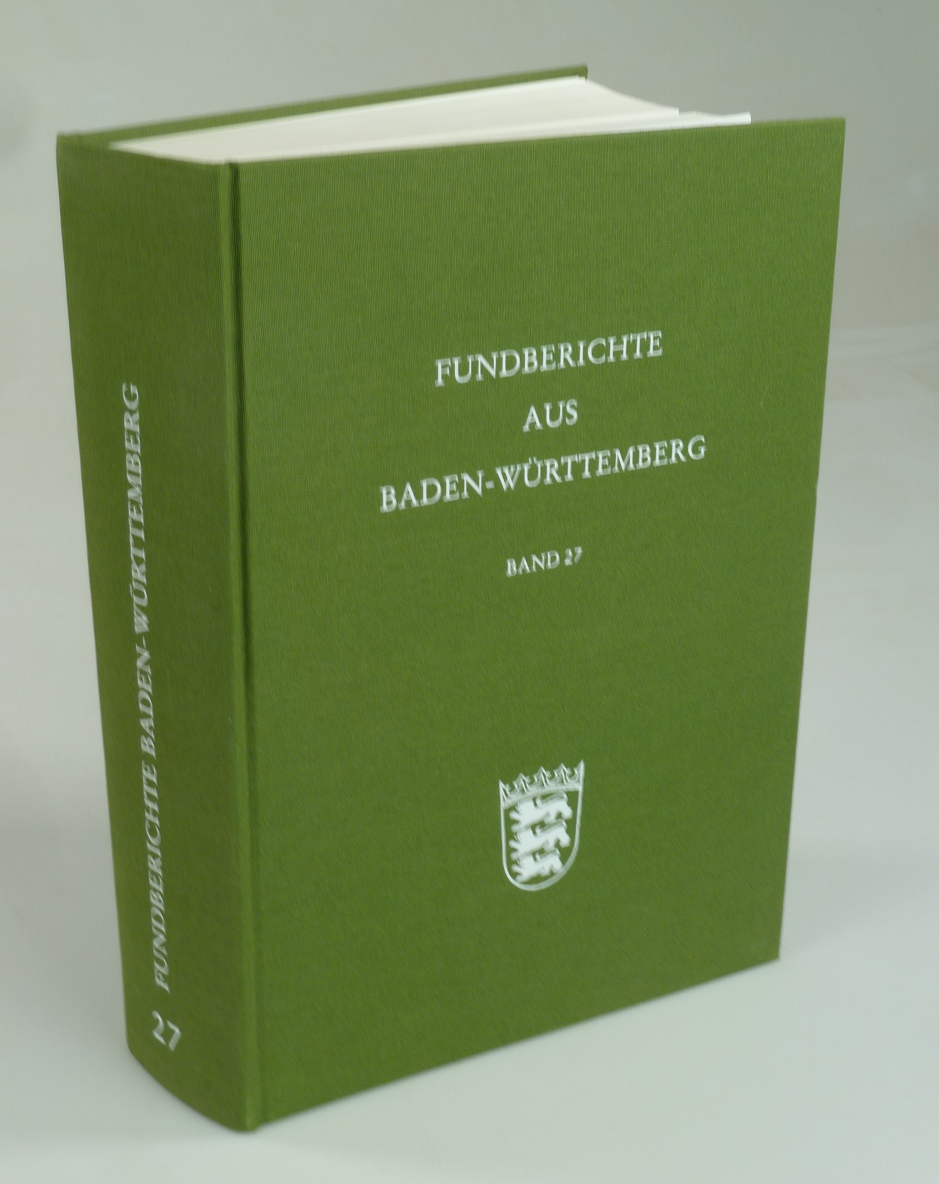 FUNDBERICHTE AUS BADEN-WÜRTTEMBERG BAND 27. - Unknown Author