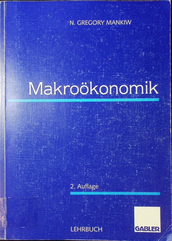 Makroökonomik. - Mankiw, Nicholas Gregory