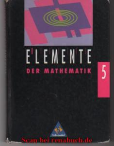 Elemente der Mathematik / Allgemeine Ausgabe / Ausgabe Nordrhein-Westfalen, Rheinland-Pfalz, Bremen, Hamburg, Hessen, Saarland, Schleswig-Holstein - NA