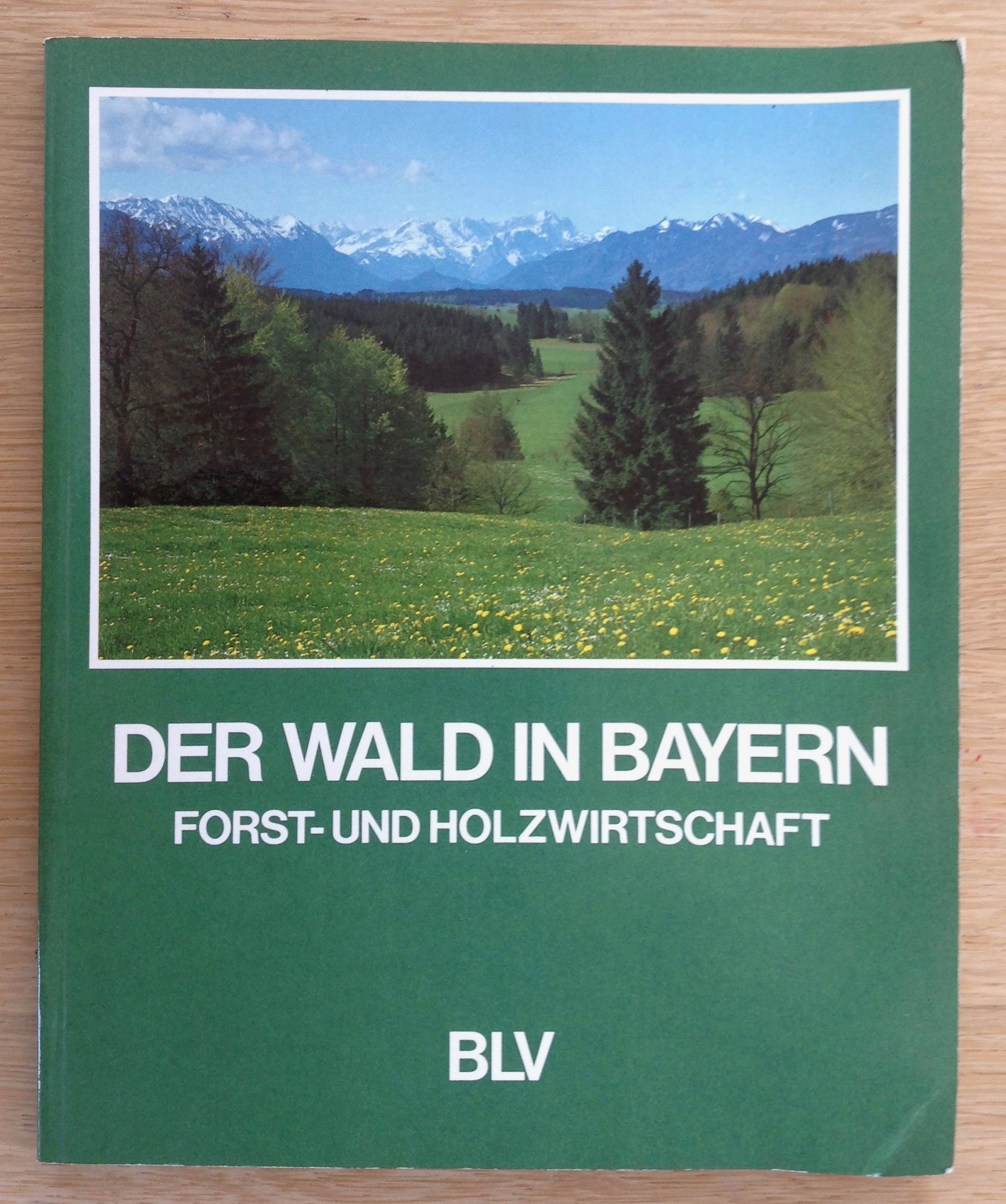 Der Wald in Bayern. Forst- und Holzwirtschaft. Heft 16 der Schriftenreihe des Bayerischen Staatsministeriums für Ernährung, Landwirtschaft und Forsten. - Schwaiger, Hans [Hrsg.]