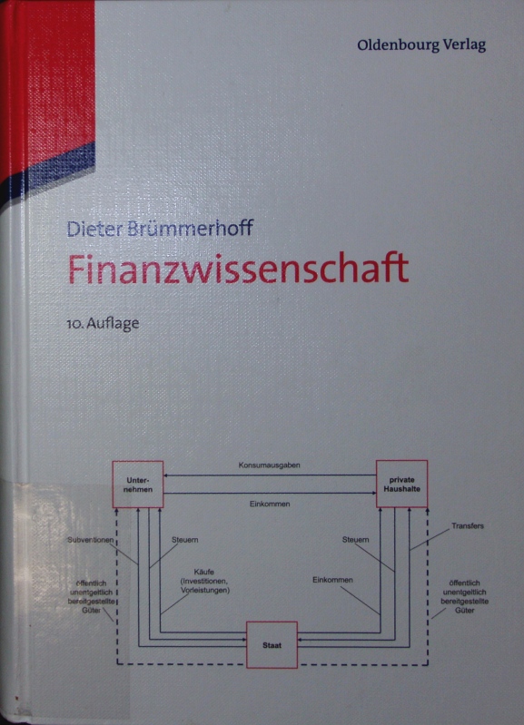 Finanzwissenschaft. - Brümmerhoff, Dieter