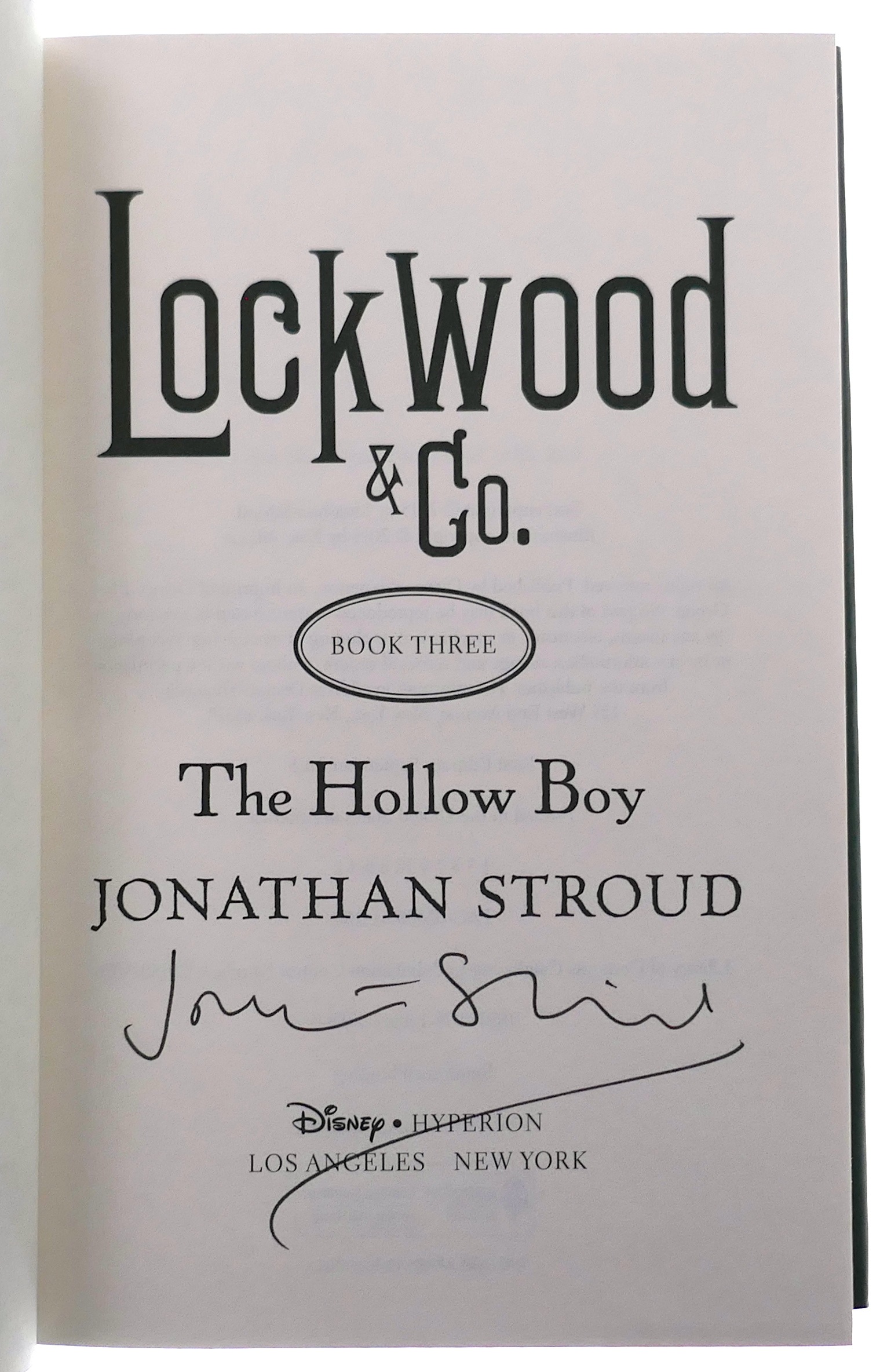 Lockwood and co promo book