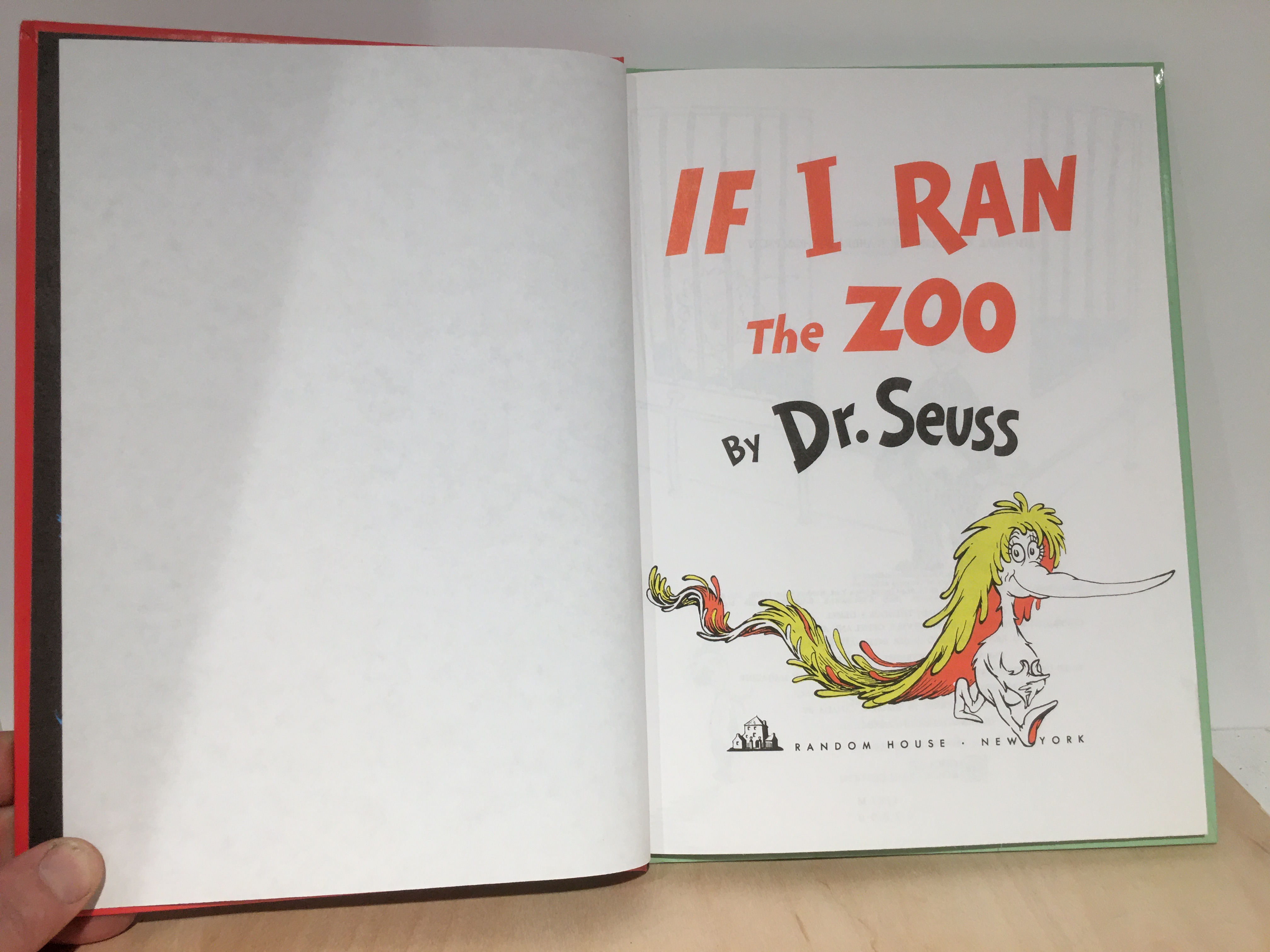 If I Ran the Zoo by Dr Seuss: Fine Hardcover (1977) Lochinvar s Library If I Ran the Zoo by Dr Seuss: Fine Hardcover (1977) Lochinvar s Library