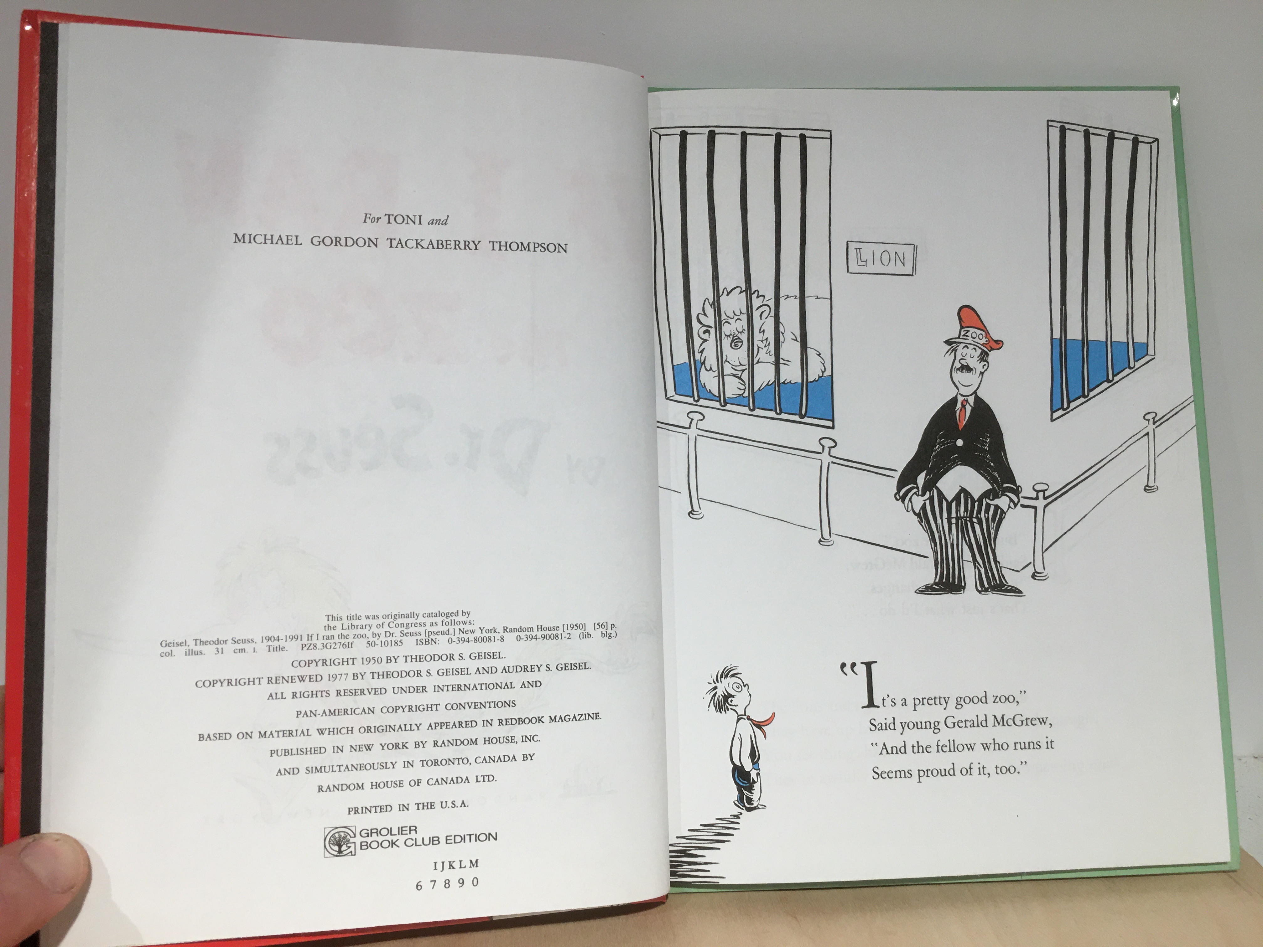 If I Ran the Zoo by Dr Seuss: Fine Hardcover (1977) Lochinvar s Library If I Ran the Zoo by Dr Seuss: Fine Hardcover (1977) Lochinvar s Library