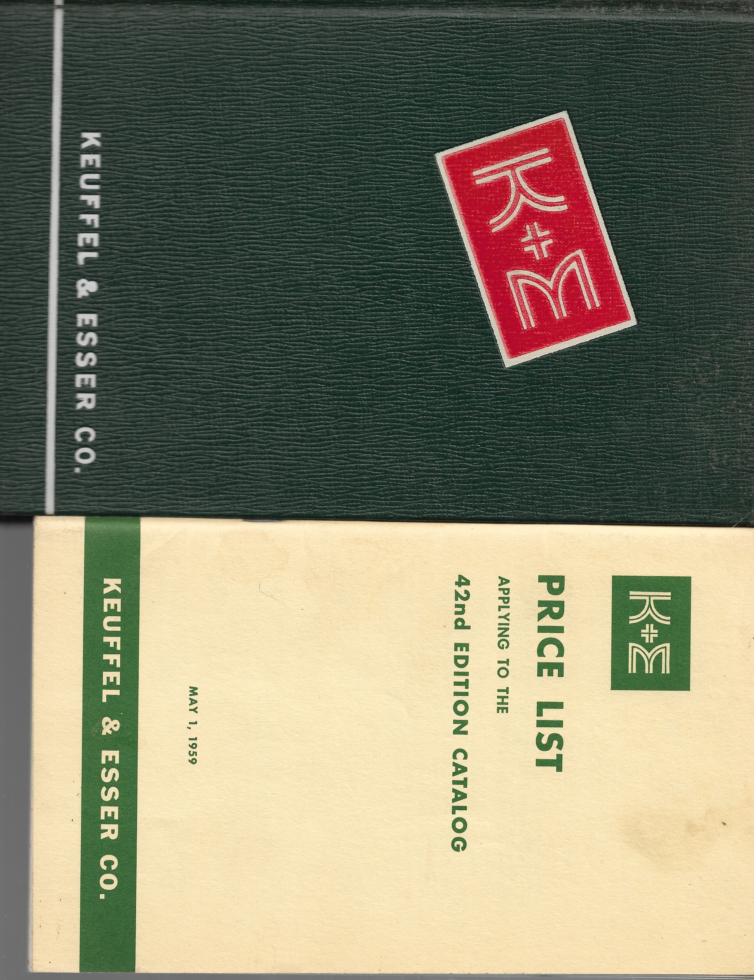 Keuffel & Esser Catalog, 42nd edition: Drafting, Reproduction and Surveying Equipment and Materials, Slide Rules, Measuring Tapes [Very Good] [Hard