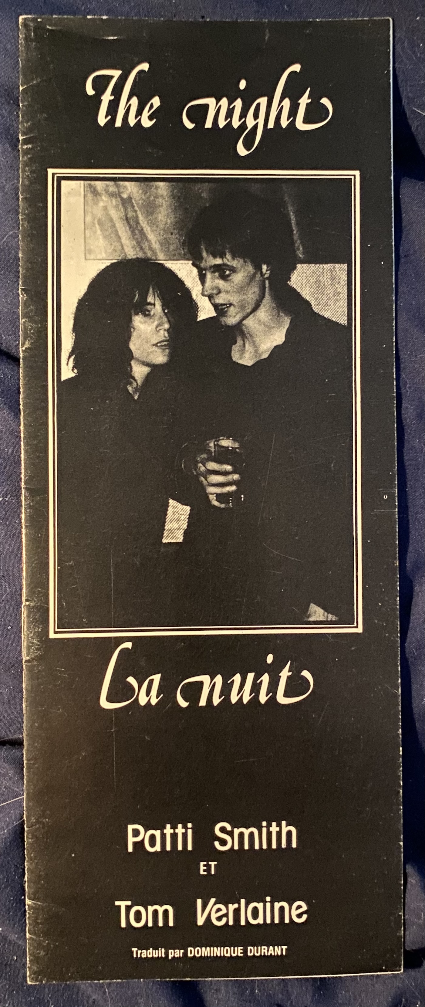 Patti Smith and Tom Verlaine, 