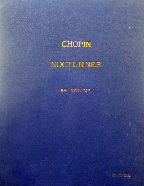 CHOPIN NOCTURNES. - CHOPIN. (Frédéric)