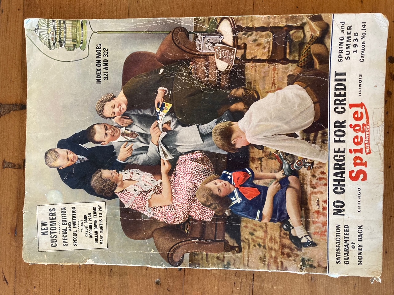 SPIEGEL SPRING AND SUMMER 1936 CATALOG NO. 141: Good Soft cover