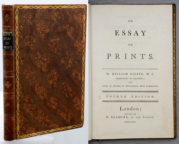 AN ESSAY ON PRINTS. - Gilpin, William.