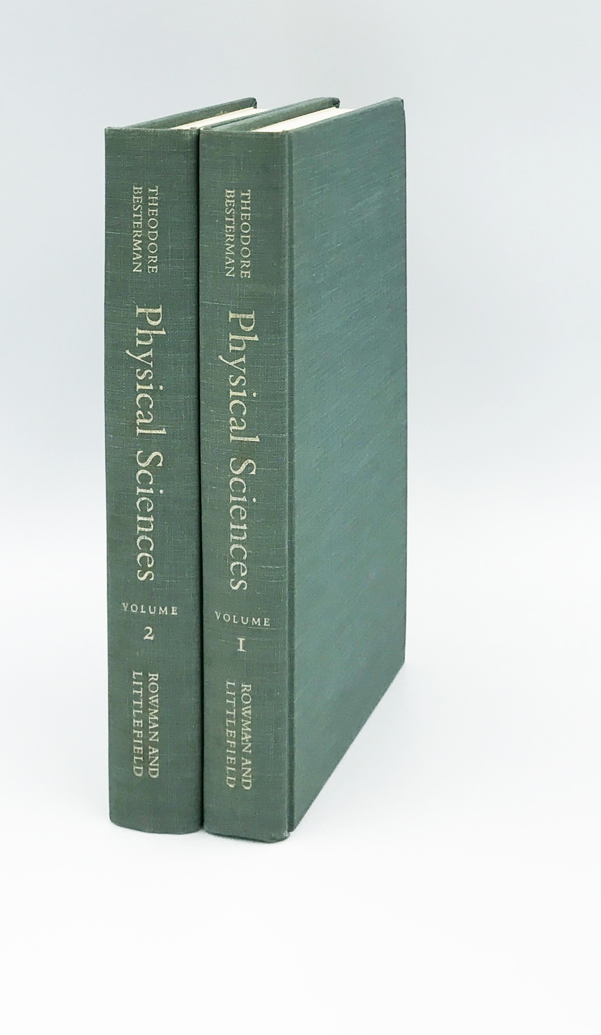 Physical sciences: A bibliography of bibliographies (The Besterman world bibliographies) Vol. 1 - 2 [complete set] - Besterman, Theodore