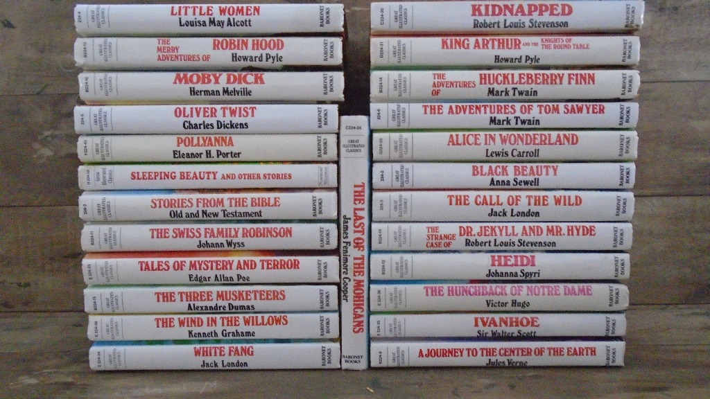 Great Illustrated Classics Set of 15 Volumes -: Very Good Hardcover ...