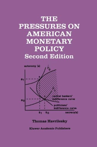 The Pressures on American Monetary Policy by Havrilesky, Thomas [Hardcover ] - Havrilesky, Thomas