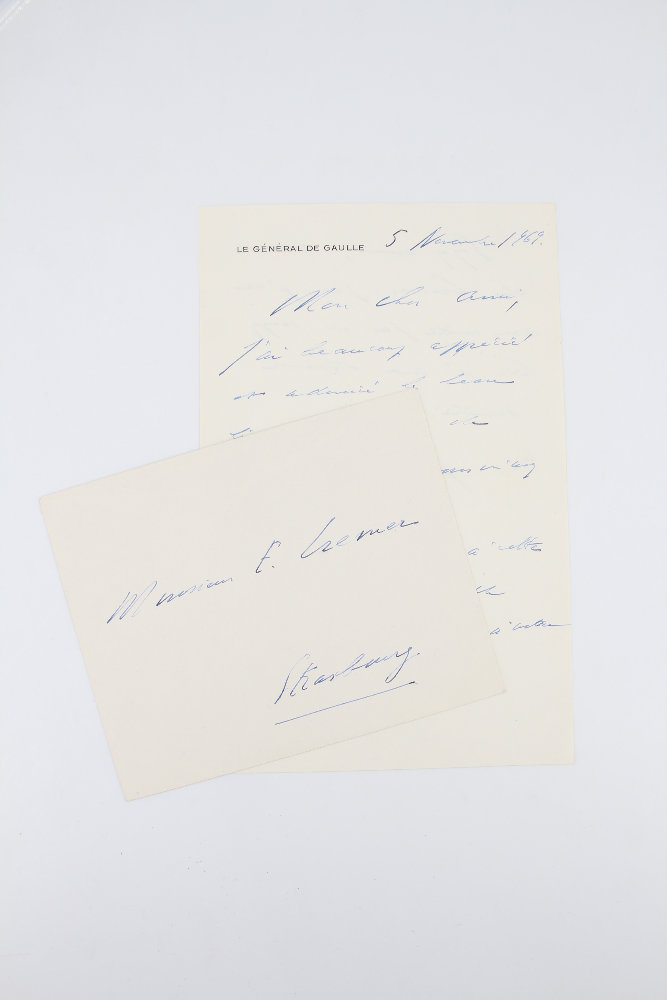 Lettre Autographe Signée Julius BISSIER - Adressée à Alois HENGARTNER - Ascona, 1963 - Manuscrit Original