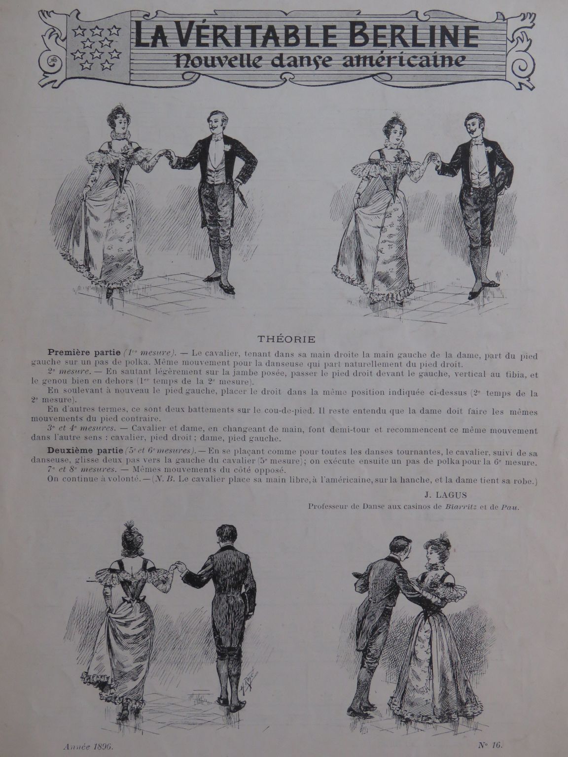 BÉRY Lucien La Véritable Berline Danse Piano 1896 BÉRY Lucien La Véritable Berline Danse Piano 1896 [ ]