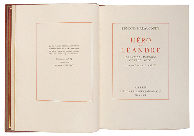 Héro et léandre analyse