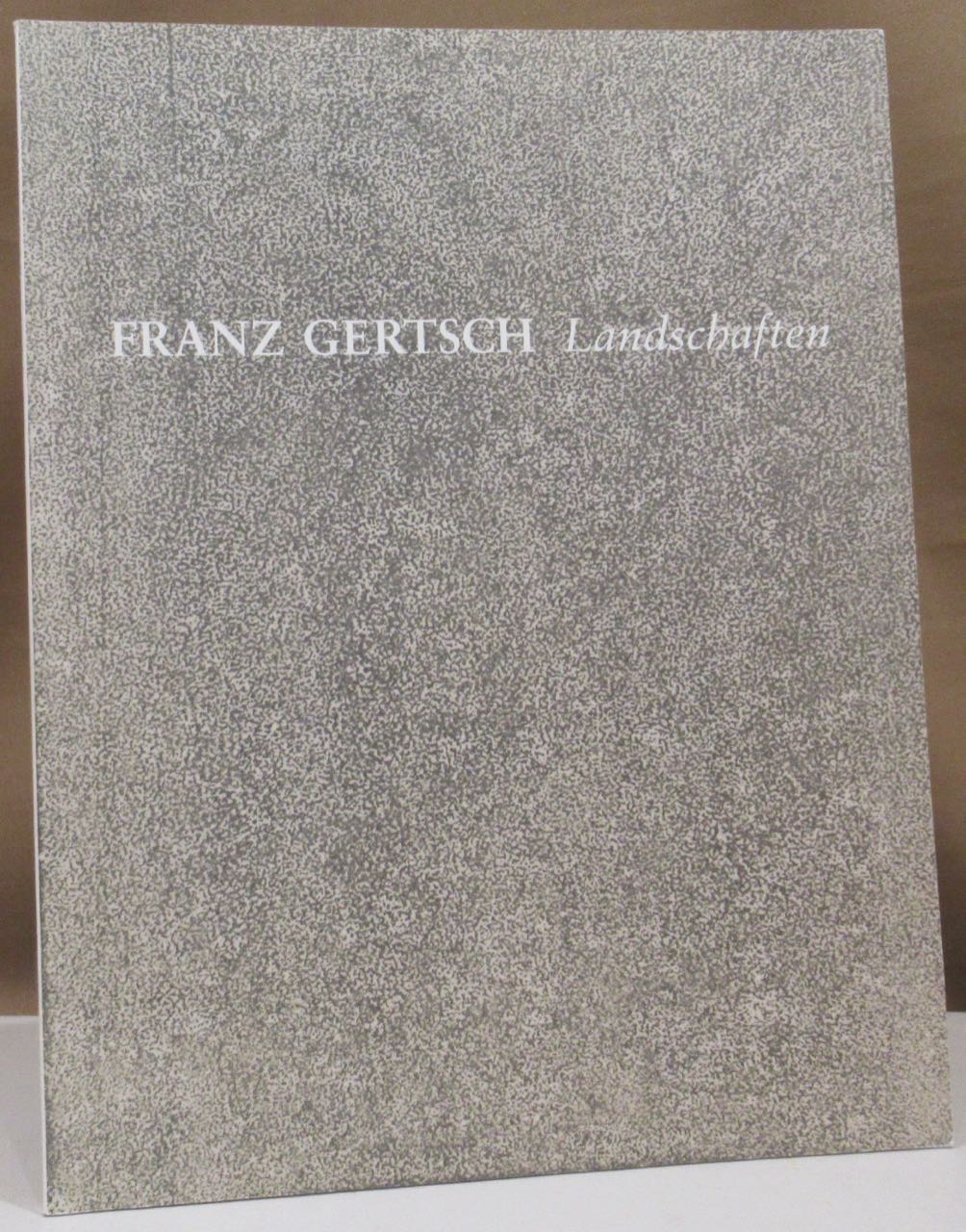 Landschaften. Graphische Sammlung der ETH Zürich, 2. Juni bis 16. Juli 1993, Städtische Galerie im Städelschen Kunstinstitut, Frankfurt am Main, 10. Juni bis 8. August 1993. Herausgeber: Graphische Sammlung der ETH Zürich und Städtische Galerie im Städelschen Kunstinstitut, Frankfurt am Main. Katalog: Margret Stuffmann und Paul Tanner. - Gertsch, Franz.