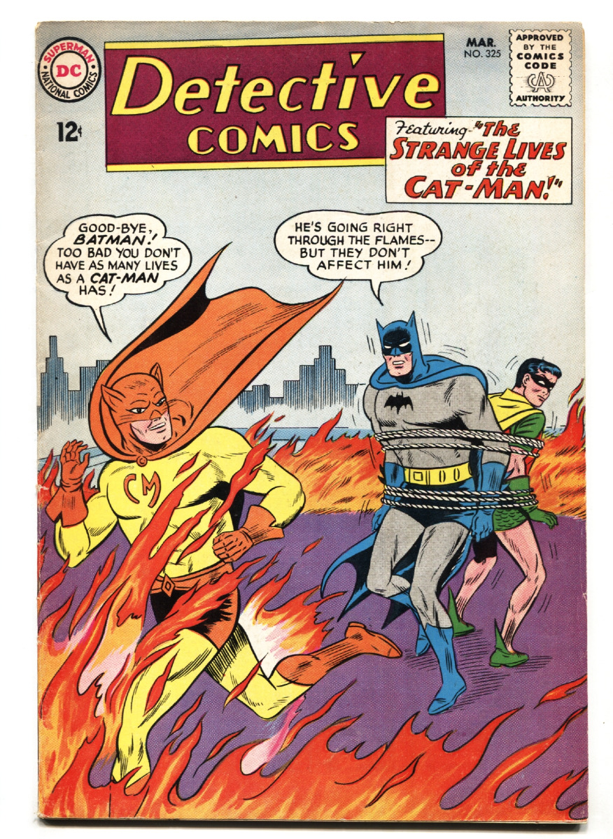 DETECTIVE COMICS #325 BATMAN-Catwoman-Cat-Man -- VG+: (1964) Comic | DTA  Collectibles