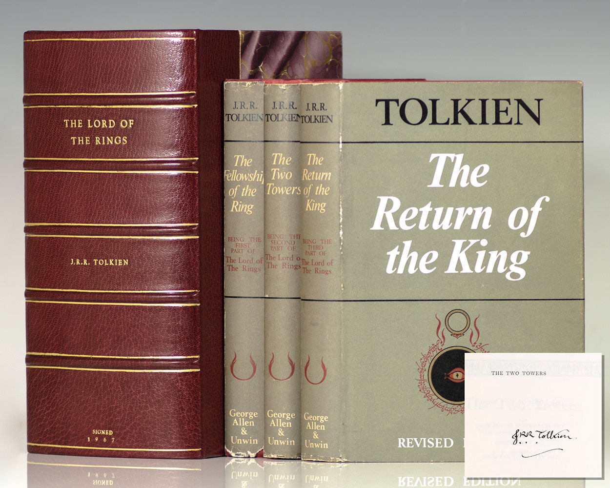 The Lord of The Rings Trilogy: The Fellowship of the Ring, The Two Towers,  The Return of the King. - Raptis Rare Books