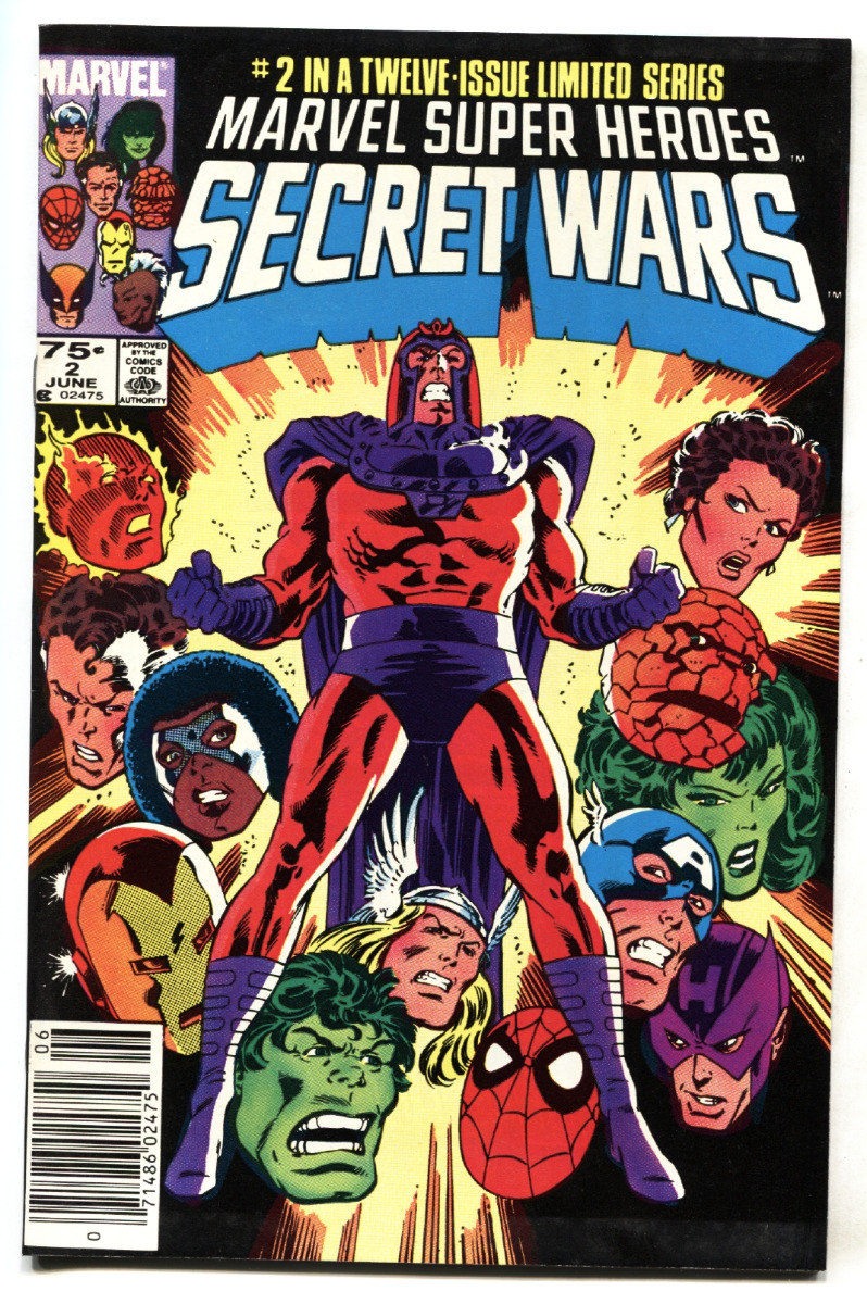 MARVEL SUPER HEROES SECRET WARS #2 1984 - NEWSSTAND comic book NM-: (1984)  Fumetto | DTA Collectibles
