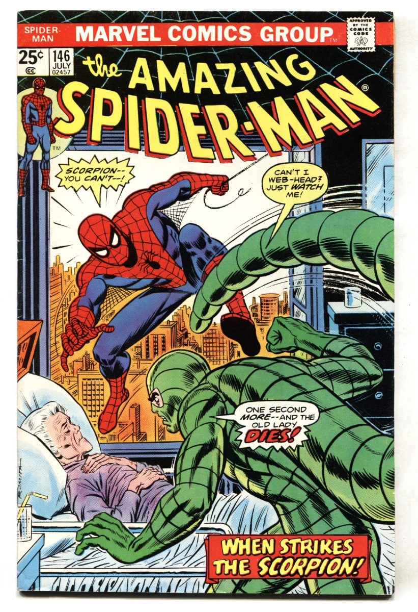 Amazing Spider-Man #146 1975-Marvel Comics-SCORPION FN+: (1975) Comic | DTA  Collectibles